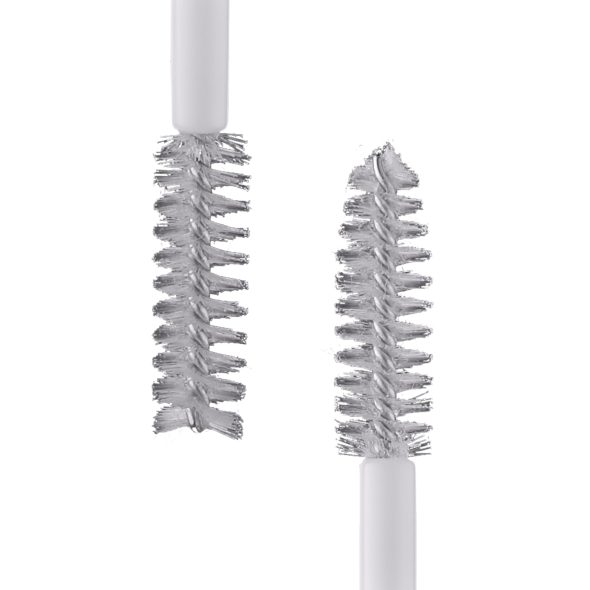 Viser 2 børste hoder til Clear Brow & Lashes Mascara fra e.l.f