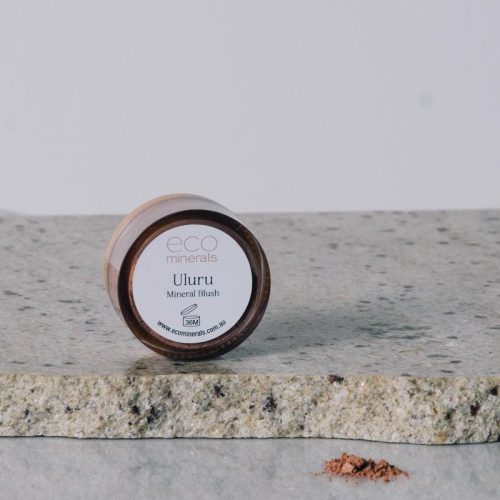 rund krukke med blush